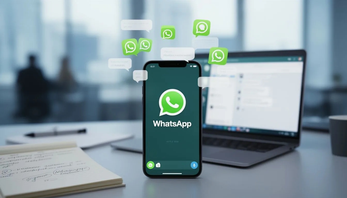 Capa do artigo: Como Compartilhar o WhatsApp da Empresa entre Vários Atendentes
