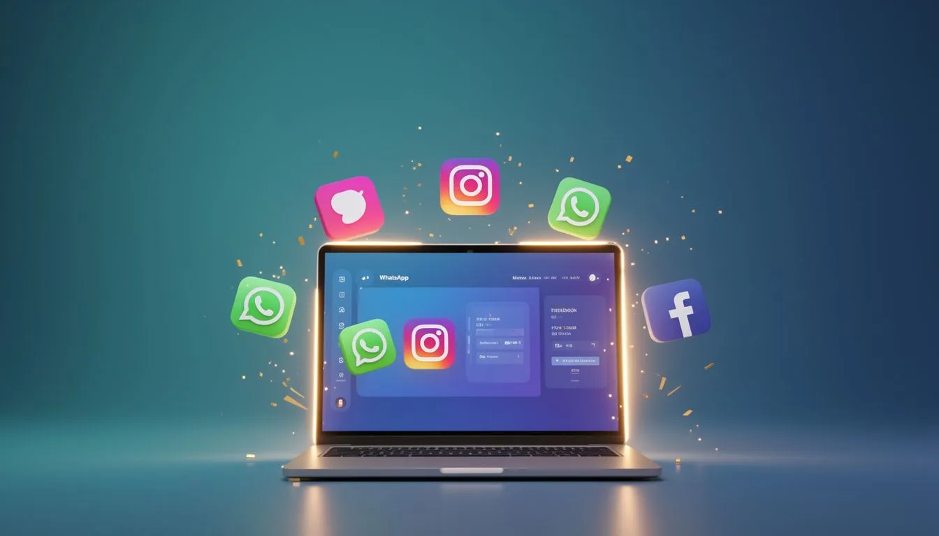 Capa do artigo: Como Centralizar Whatsapp, Instagram e Facebook em Um Único Lugar
